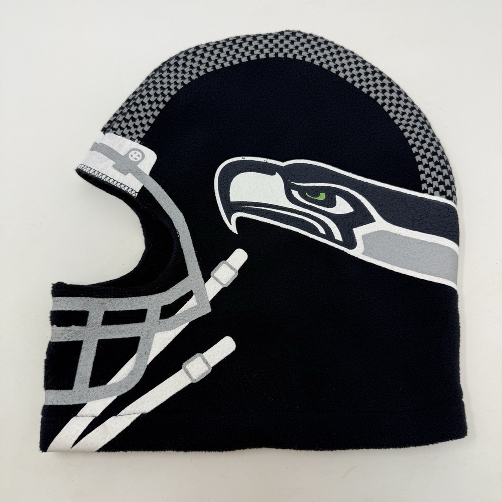 SEATTLE SEAHAWKS Fleece Helmet Blue Kids‎